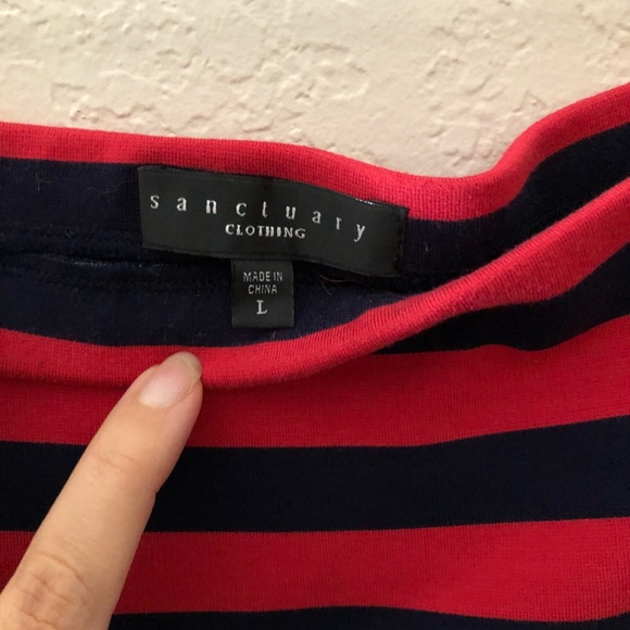 Sanctuary Stretch Pencil Skirt. - Picture 2 of 4
